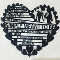 Wooden Lasercut Invite