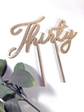 Personalized Birthday Cake Topper
