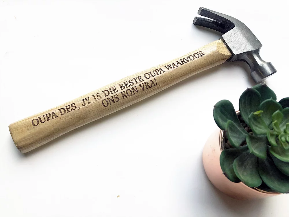 Engraved Hammer perfect for Fathers day