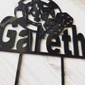 Personalized Poker Cake Topper