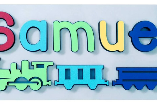 TRAINS Name and Theme Puzzle