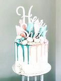 Personalized Baby Shower Cake Topper