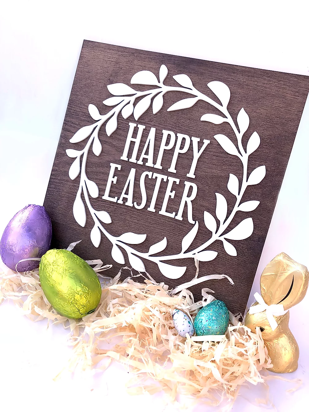 "Happy Easter" Wall Decor Sign