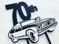 Personalized Car Cake Topper