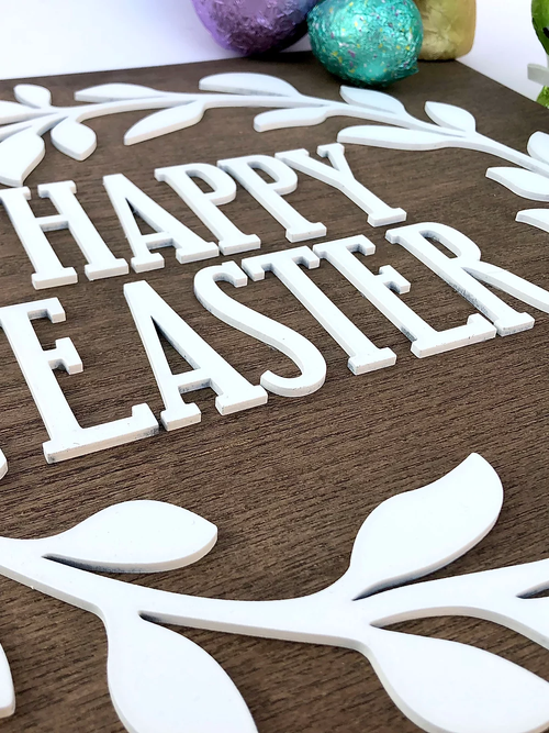 "Happy Easter" Wall Decor Sign