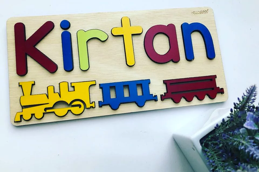 TRAINS Name and Theme Puzzle