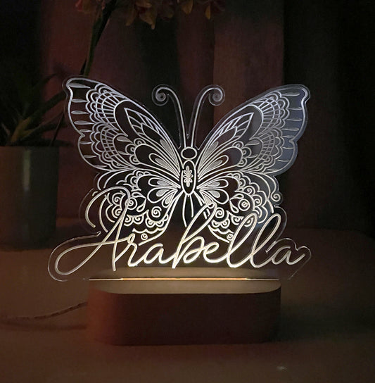 LED Night Light lamp - Butterfly