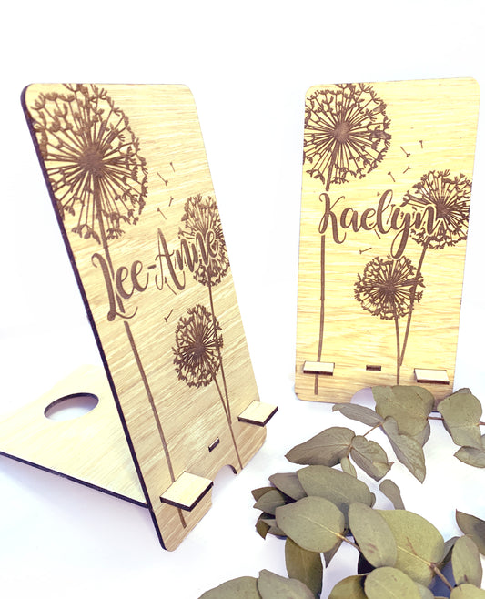Dandelion Cell phone stand