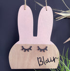 Personalized Dipped Bunny Hanging Decor