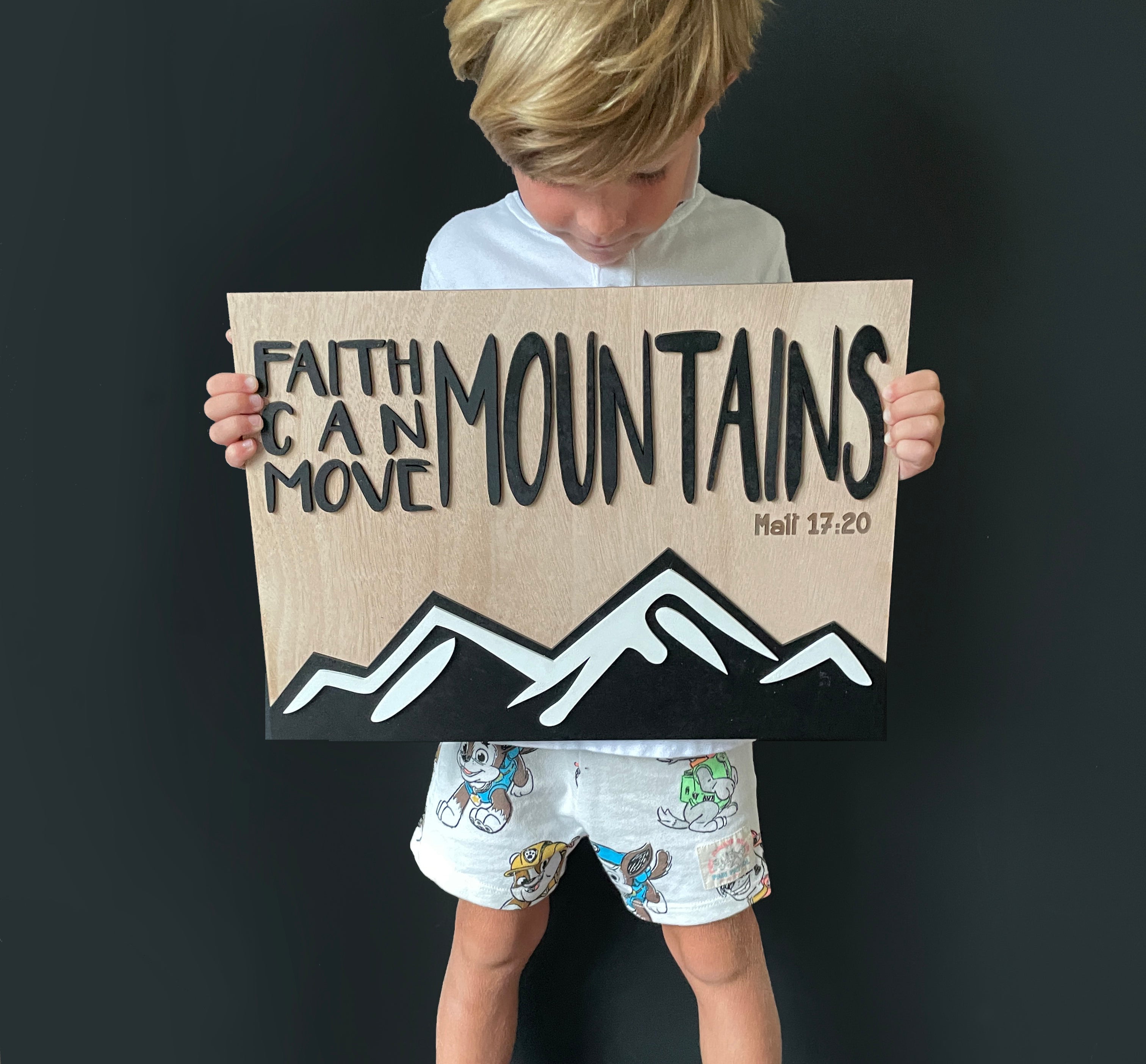 Faith Wall decor – Hello Cool Designs