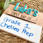 Personalized Mini Back to School Board