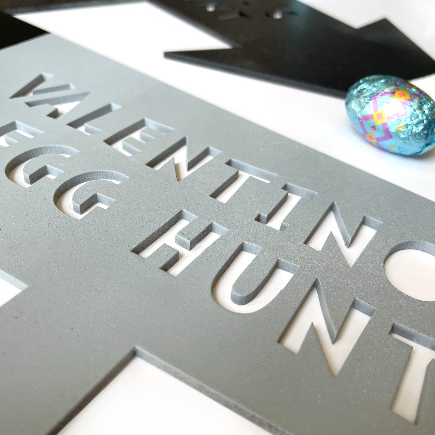 Personalised Easter Hunt sign