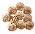 Logo Engraved Wooden Tags