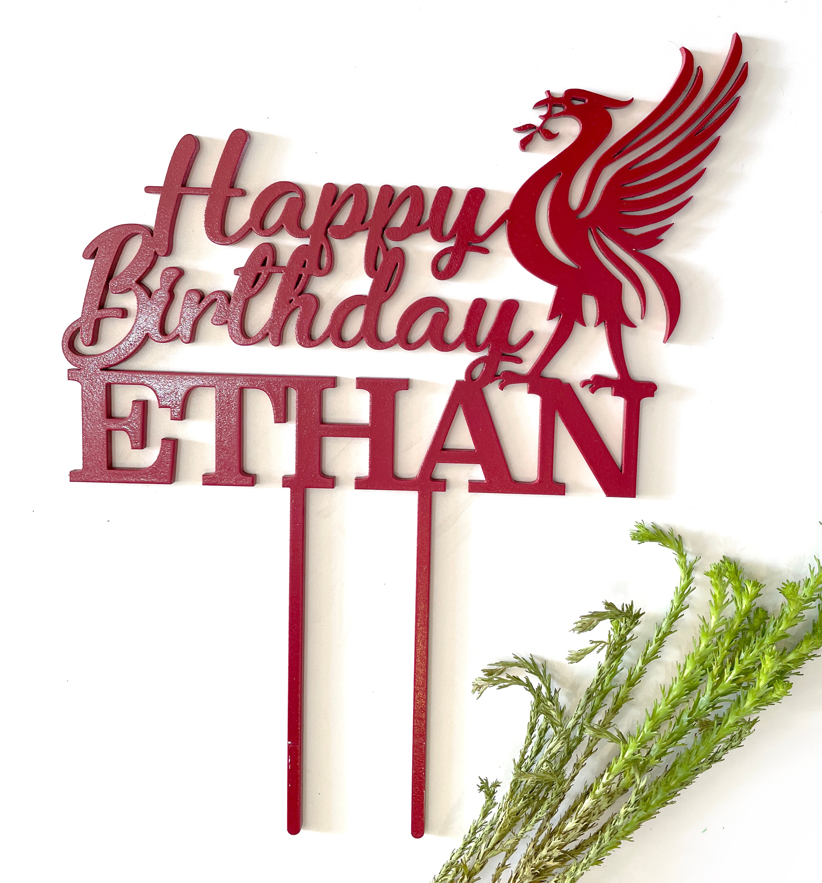 3D CAKE TOPPERS personalized Man United Liverpool American Football £4.00 -  PicClick UK