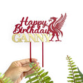2 Colour Personalized Liverpool Cake Topper