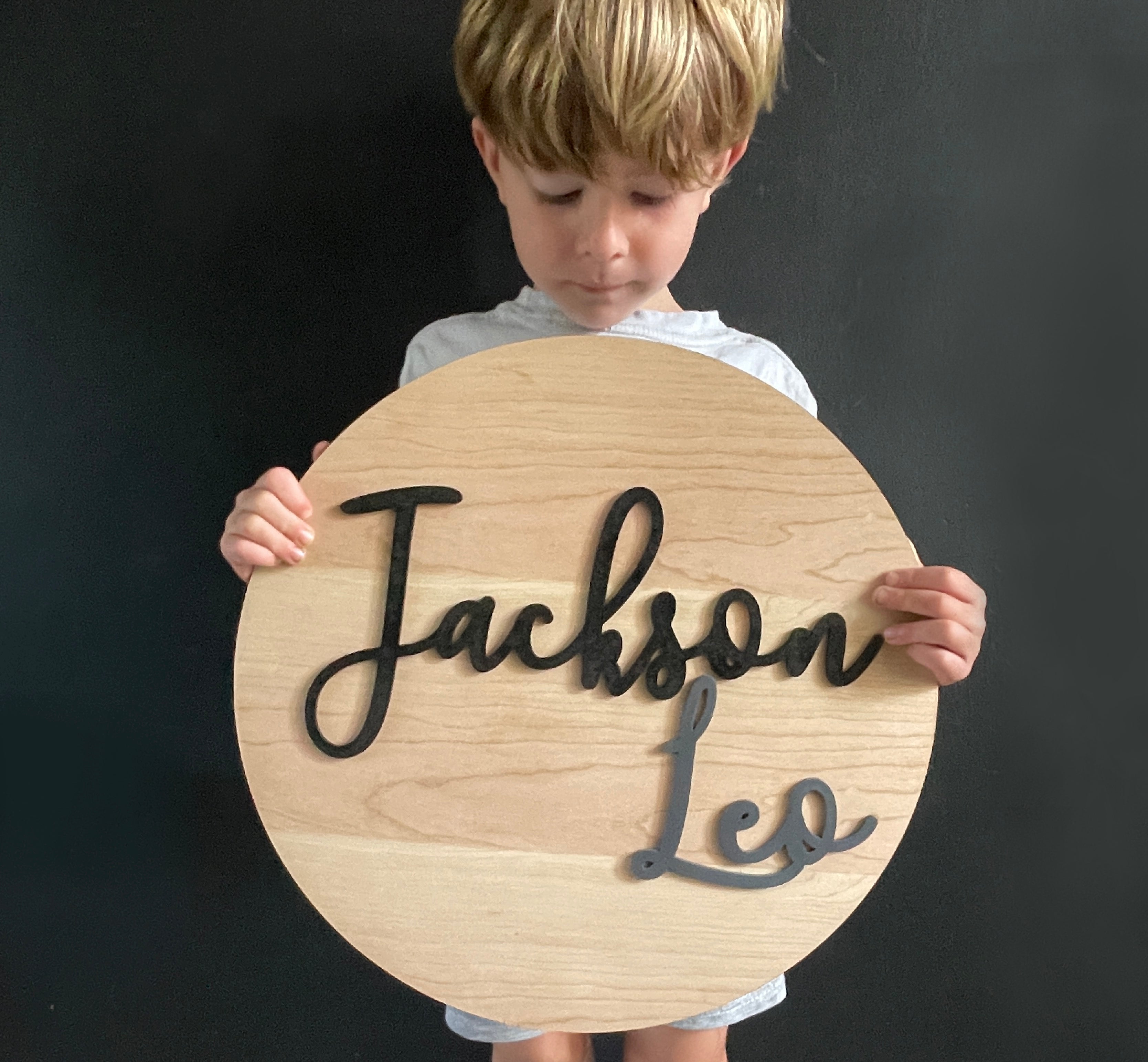 Personalised Wooden Name Plaque