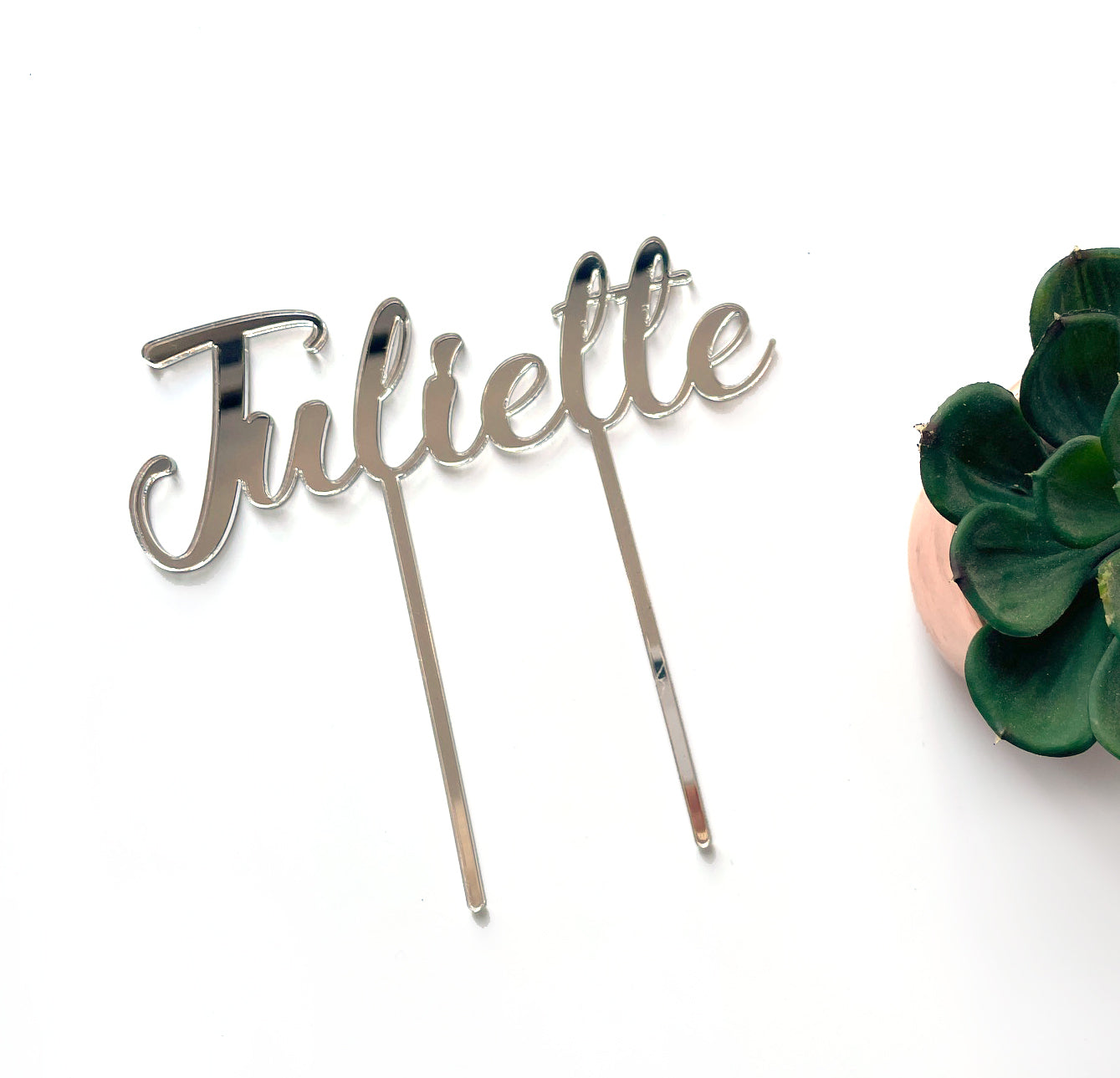 Table Topper Name Personalized Name Cake Topper – Hello Cool Designs