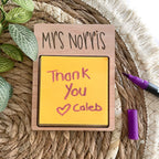 Teacher Appreciation Gift, Post-it Note Holder with post it pad