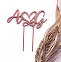 Personalized Wedding Cake Topper